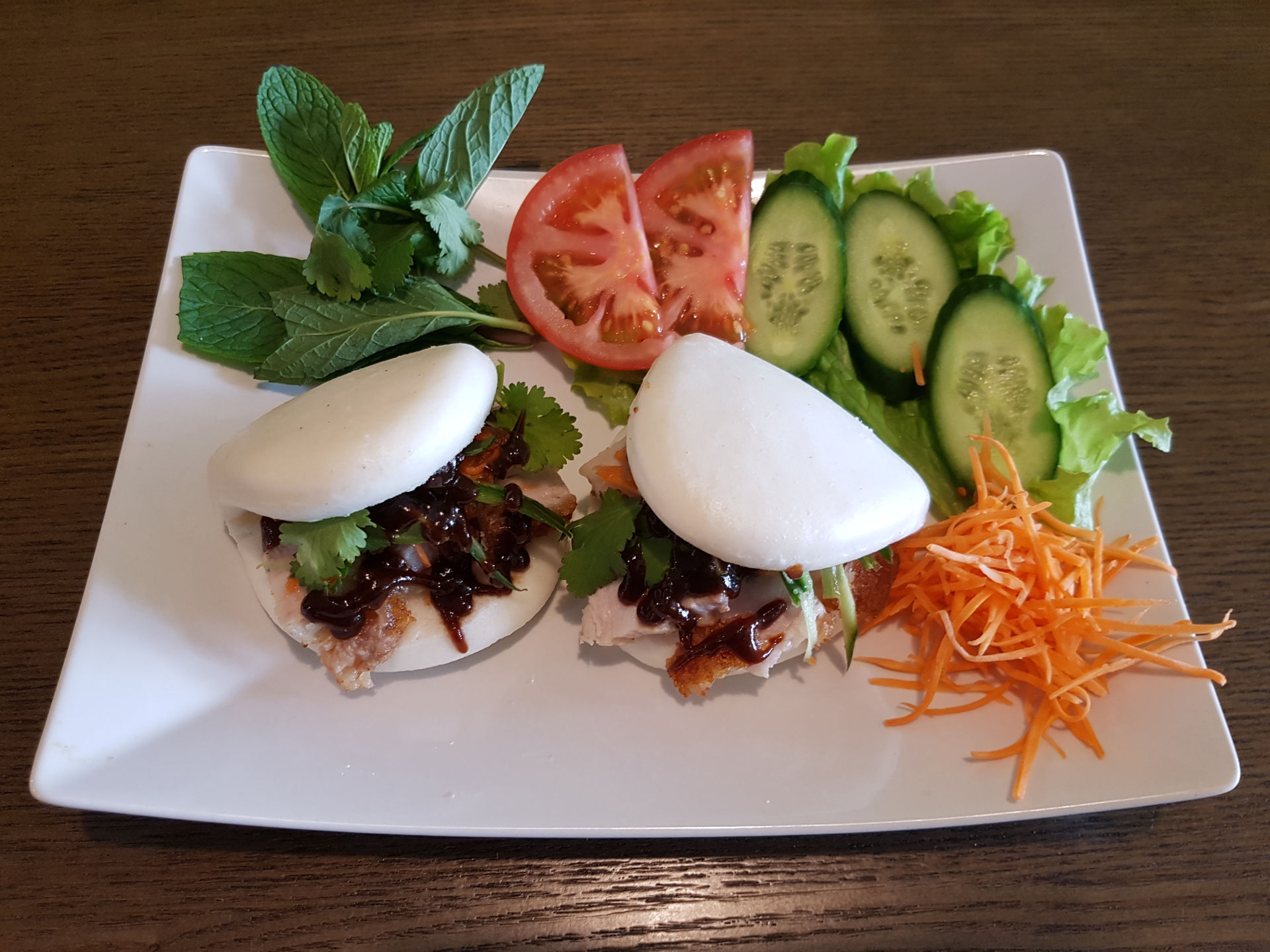 Steamed Bun With Roast Pork