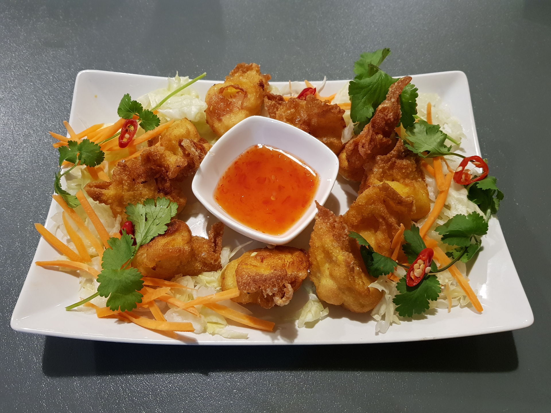 Fried Won Ton - Hoành Thánh Chiên