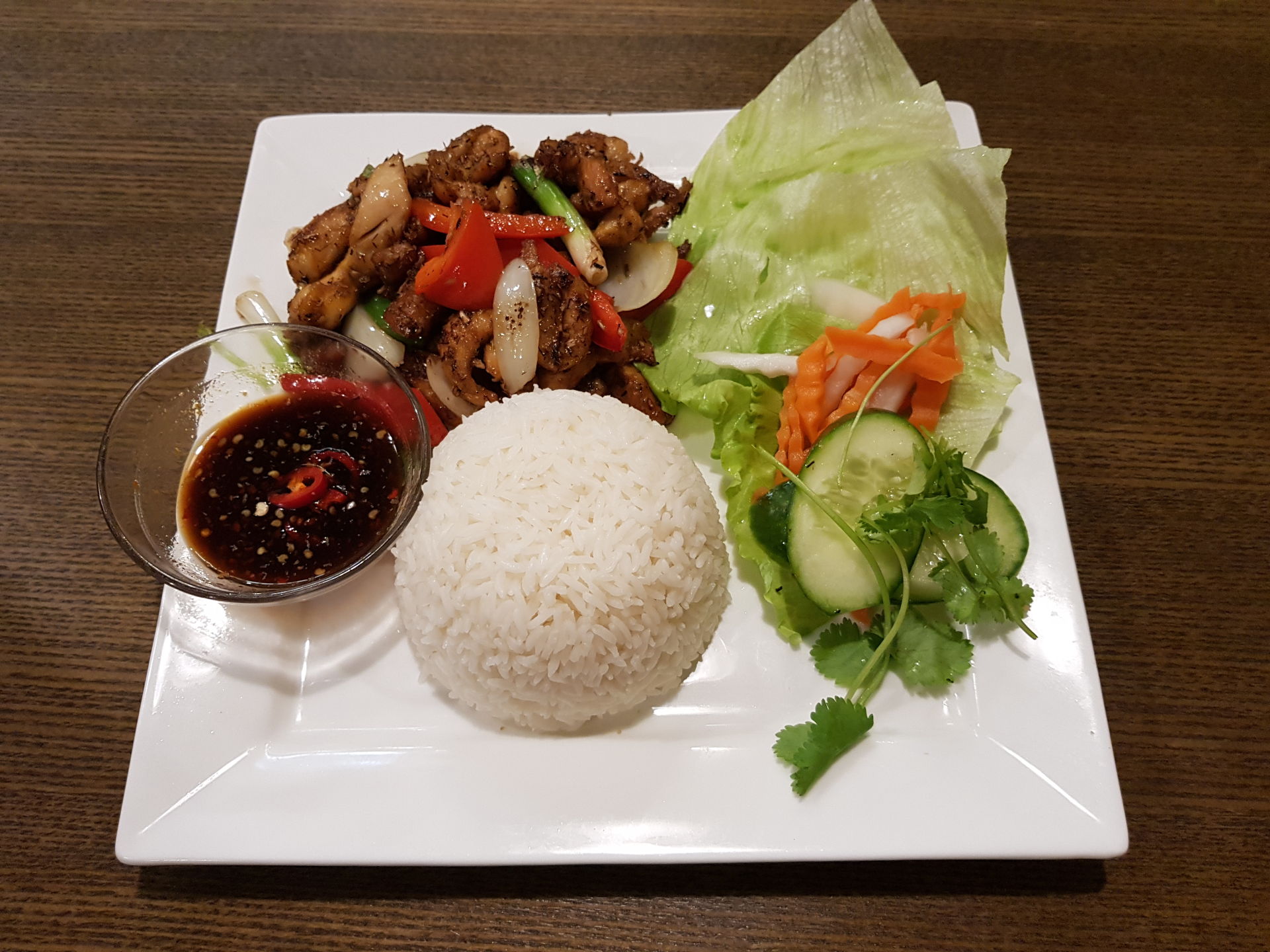 Spicy Chicken Lemongrass.